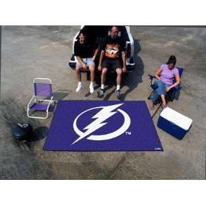  Tampa Bay Lightning 5 x 8 Tailgating Area Rug Sports 