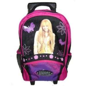    Hannah Montana Large Rolling Backpack (37095): Toys & Games