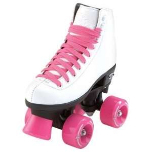   RW Wave Roller Skates Junior Girls White   Size 2: Sports & Outdoors