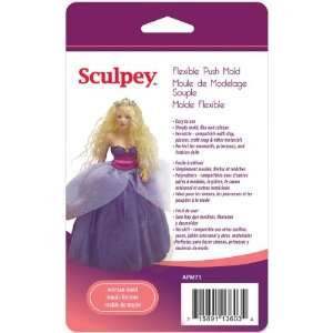  Sculpey Flexible Push Mold Woman Doll: Everything Else