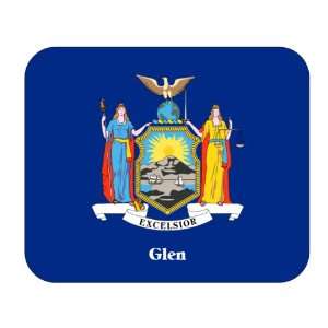  US State Flag   Glen, New York (NY) Mouse Pad Everything 