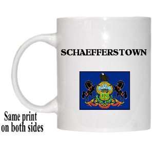   US State Flag   SCHAEFFERSTOWN, Pennsylvania (PA) Mug 