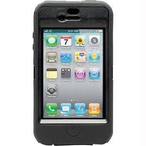  OtterBox Defender Series for Apple iPhone 4   Black: Cell 