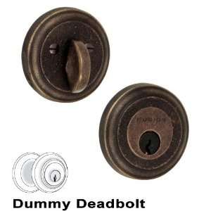  El tovar dummy deadbolt in medium relic bronze