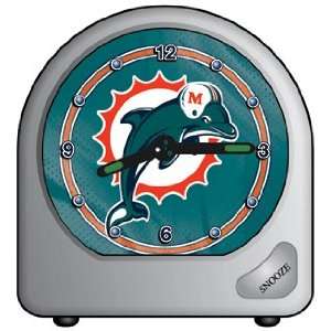  Miami Dolphins Travel Alarm Clock *SALE*: Sports 