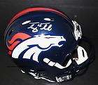 Tim Tebow Autographed Denver Broncos PRO Revolution Helmet Signed COA 