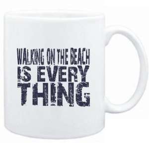  Mug White  Walking On The Beach is everything  Hobbies 