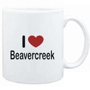  Mug White I LOVE Beavercreek  Usa Cities Sports 