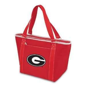  Georgia Bulldogs Topanga Cooler Tote Bag (Red): Sports 