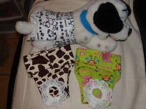 DOG DIAPER PATTERN XS,SM,AND MED.(MAKE YOUR OWN)DIAPERS  
