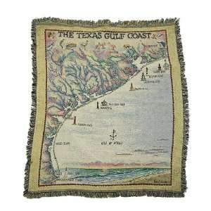   Coast Of Mexico Beaches Afghan Tapestry Throw Blanket