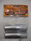 Free Agent BMX Bicycle Pegs. Fits 3/8 axles. Chrome with ribbed 