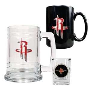  Houston Rockets NBA Beer Tankard & Shot Glass Sports 