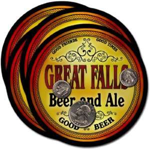 Great Falls, MT Beer & Ale Coasters   4pk 