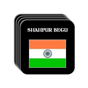  India   SHAHPUR BEGU Set of 4 Mini Mousepad Coasters 