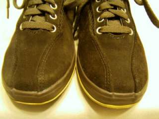 KEDS WOMENS DARK BROWN SNEAKERS ATHLETIC SHOES SIZE 6.5  
