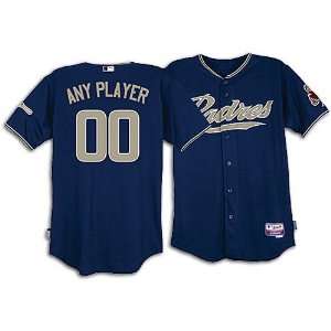 Padres Majestic Auth Custom Player Cool Base Jersey   Men  