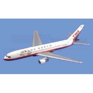  Boeing 767 200,  Trans World Airlines. Aircraft Model 