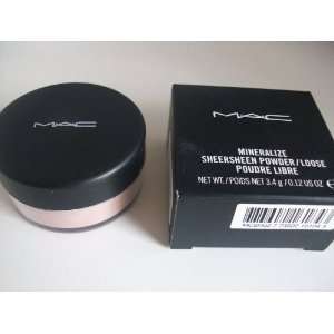 Mac Mineralize Sheersheen Loose Powder~silver Aura (New in Box)