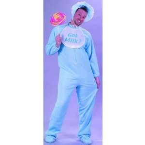  Be My Baby (Blue) Adult Costume / Fancy Dress: Everything 