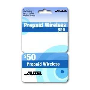  ALLTEL U PrePaid Wireless $50.00 Refill Pin sent by Email 