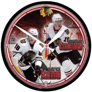  Chicago Blackhawks Kane and Toews Wall Clock Sports 