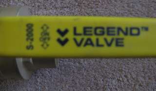 Ball Valve Legend 1 Brass Sweat S2000 Full Port NEW 662545045368 