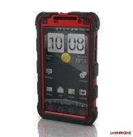 Brand New HTC EVO 4G Ballistic HC Case Black Red Sprint  