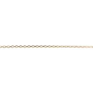 Queen Of The Nile Chain 2mm 48 Small White/Gold: Arts 