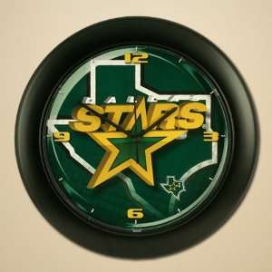  NHL Dallas Stars High Definition Wall Clock: Sports 