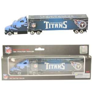  Tennessee Titans 1:80 Scale Diecast Tractor Trailer 