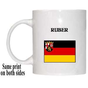   Rhineland Palatinate (Rheinland Pfalz)   RUBER Mug 
