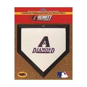    Arizona Diamondbacks MLB Mini Pro Home Plate: Sports & Outdoors