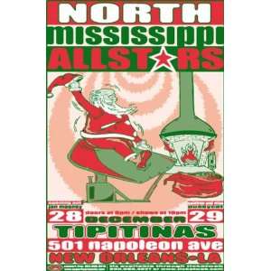 North Mississippi Allstars New Orleans Concert Poster  