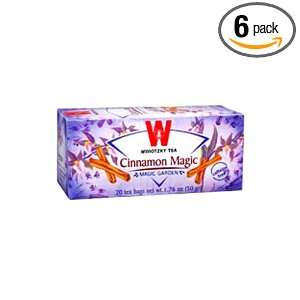 Wissotzky Cinnamon Magic Garden, 1.76 Ounce Boxes (Pack of 6)  