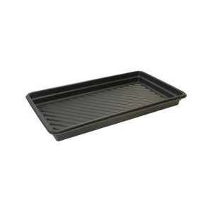 Spill Tray,ribbed,18 G,black   ULTRATECH  Industrial 
