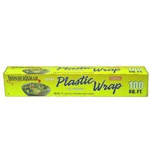 Plastic Wrap 100 Sq.ft. Clear All Purpose