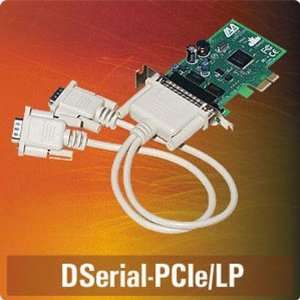  DSERIALPCIELP Dual Serial PCI E Low Profile Electronics