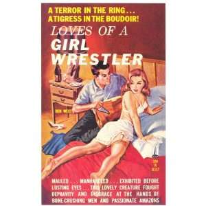  Loves of a Girl Wrestler Movie Poster (11 x 17 Inches 