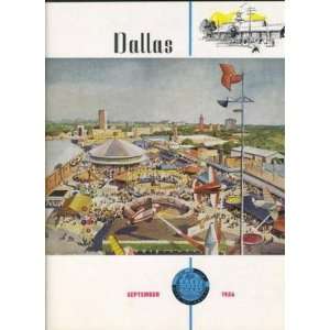  Dallas Magazine September 1956 Chamber of Commerce TX 