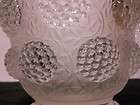   Crystal, Blackberrys 6.5 Vase, Perfect, Embossed Verlys Signature