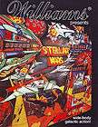   STELLAR WARS ORIGINAL PINBALL MACHINE ADVERTISING FLYER BROCHURE 1979