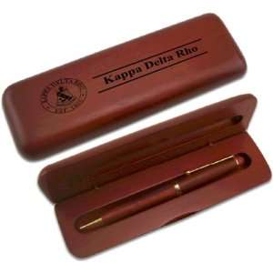  Kappa Delta Rho Wooden Pen Set