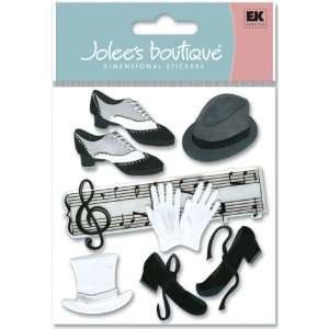  Jolees Boutique Dimensional Stickers Jazz & Tap   626243 