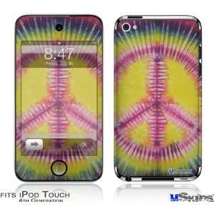    iPod Touch 4G Skin   Tie Dye Peace Sign 104: Everything Else