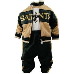   New Orleans Saints Infant Three piece Warm Up Suit: Sports & Outdoors