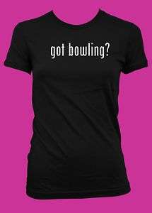 got bowling? Womens T Shirt American Apparel Colors  