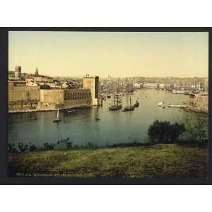  Part of the old harbor, Marseilles, France,c1895