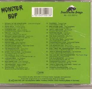 Monster Bop CD   30 Novelty Tracks New / Sealed  