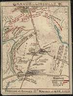 Chancellorsville, Va Position of armies 3rd 